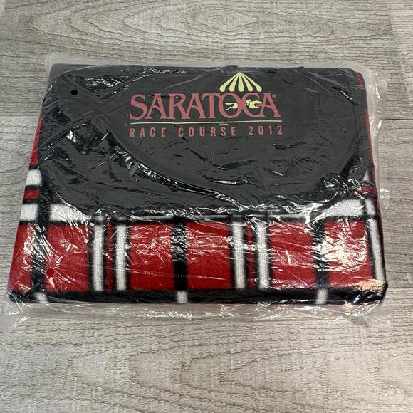 Other - New Offical  Saratoga Race Course Picnic Blanket,  NYRA Picnic Blanket